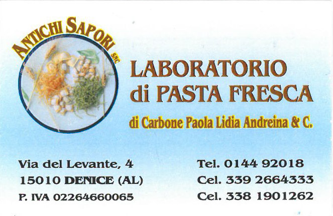 Laboratorio Pasta Fresca Antichi Sapori